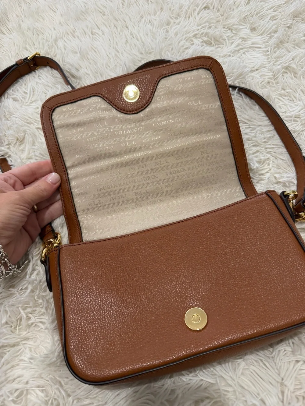 LAUREN RALPH LAUREN Brown Crossbody Bag - Brown